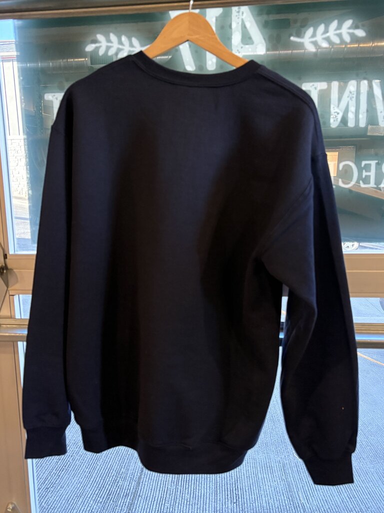 417 Snowy Christmas Cabin Embroidered Sweatshirt