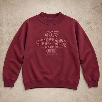 417 Mulberry Mockneck Sweater