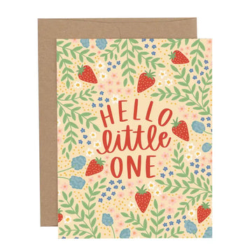 Hello Little One Baby Greeting Card