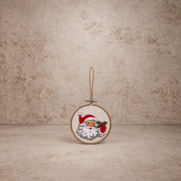 Saint Nick Embroidered Ornament
