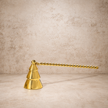 Gold Christmas Tree Snuffer