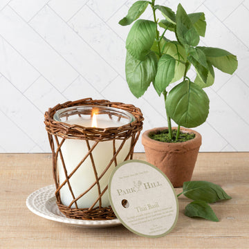Thai Basil Willow Candle