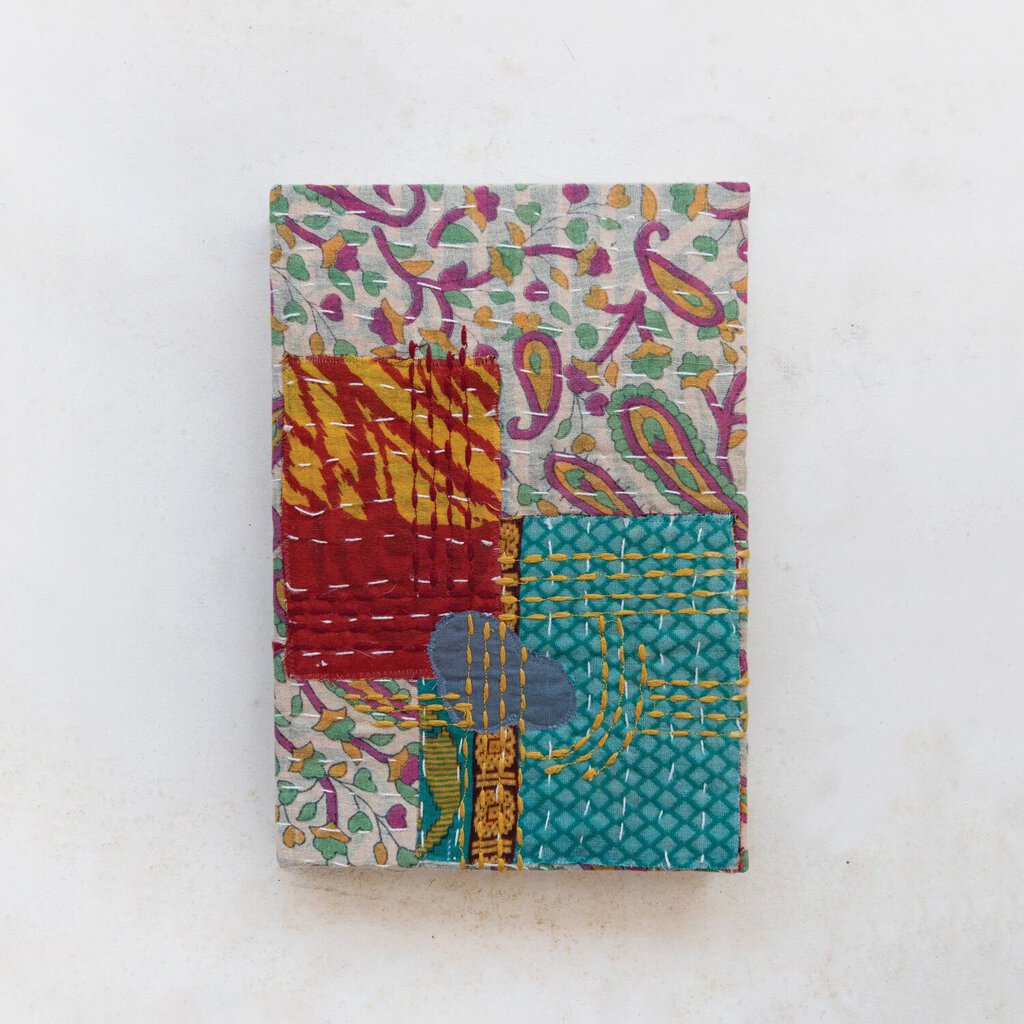 Handmade Cotton Kantha Bound Paper Journal