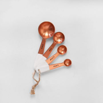 Copper Plated Measuring Spoons (Set)