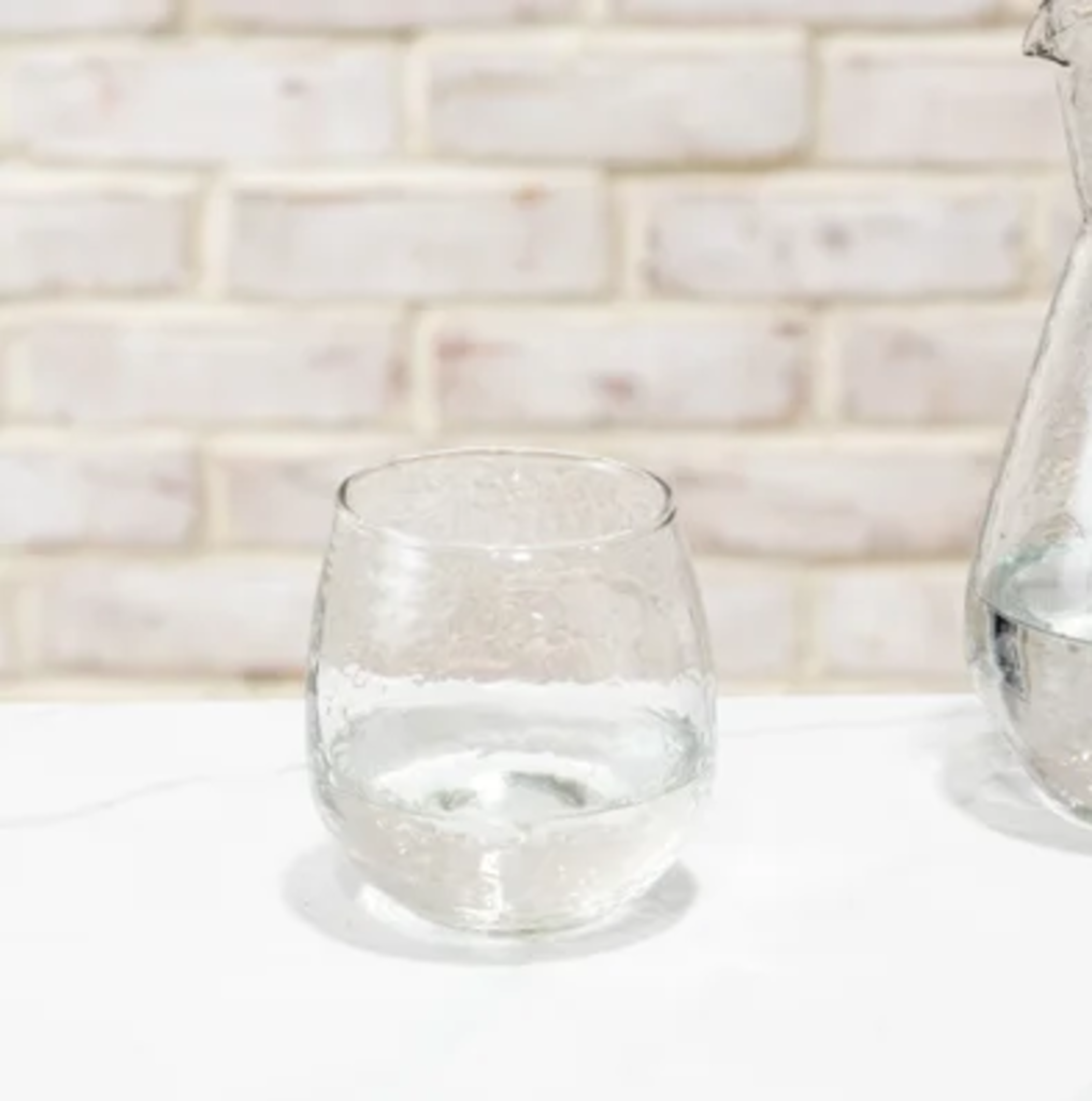 4" Stemless Wine Glass